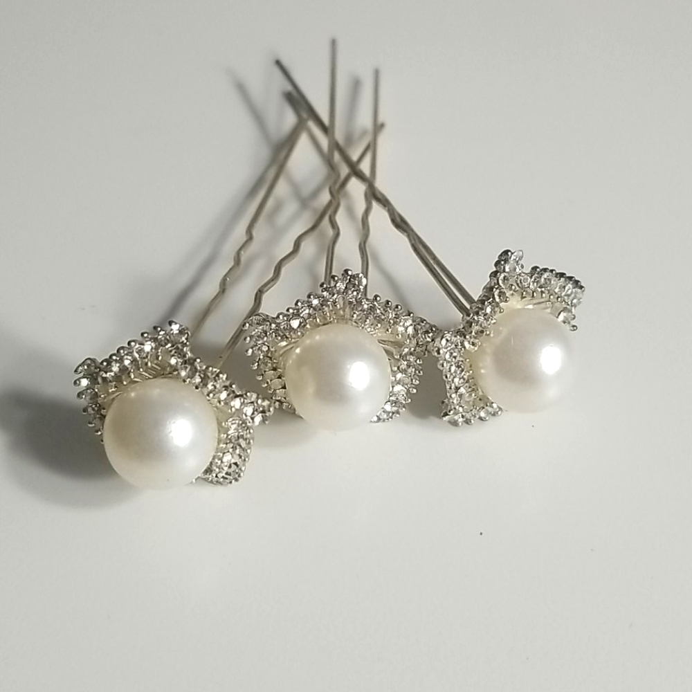 Fake Pearl Hair Pins